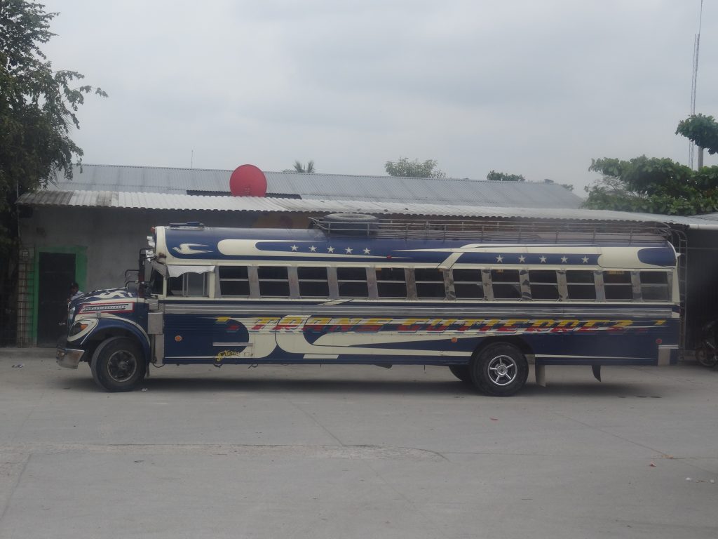 chicken bus, guatemala