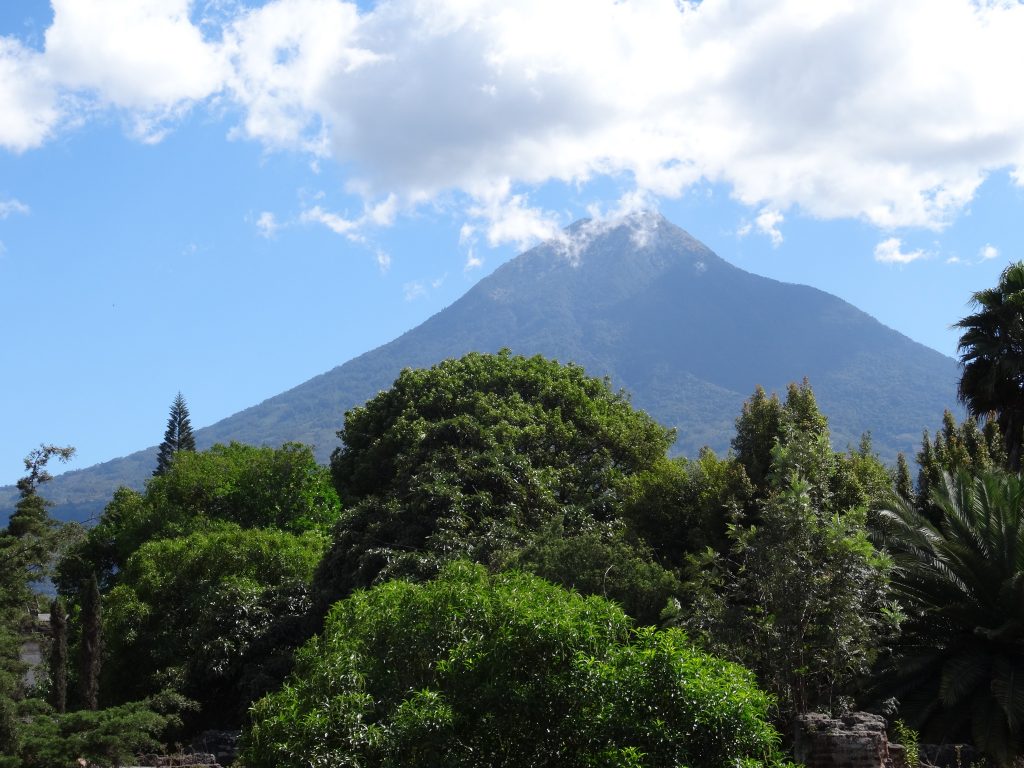 volcano, antigua, guatemala