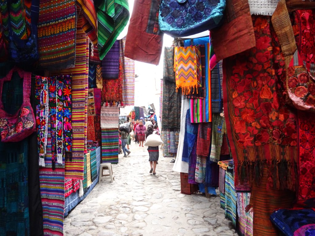 chichicastenango market, guatemala