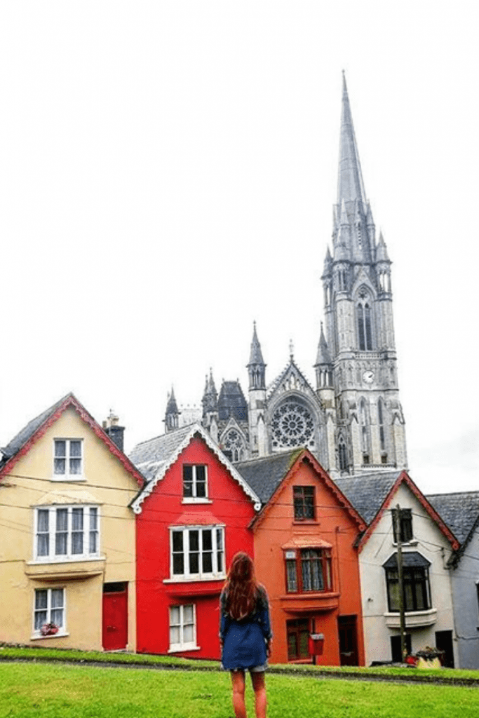 cobh, cork, irish colourful town