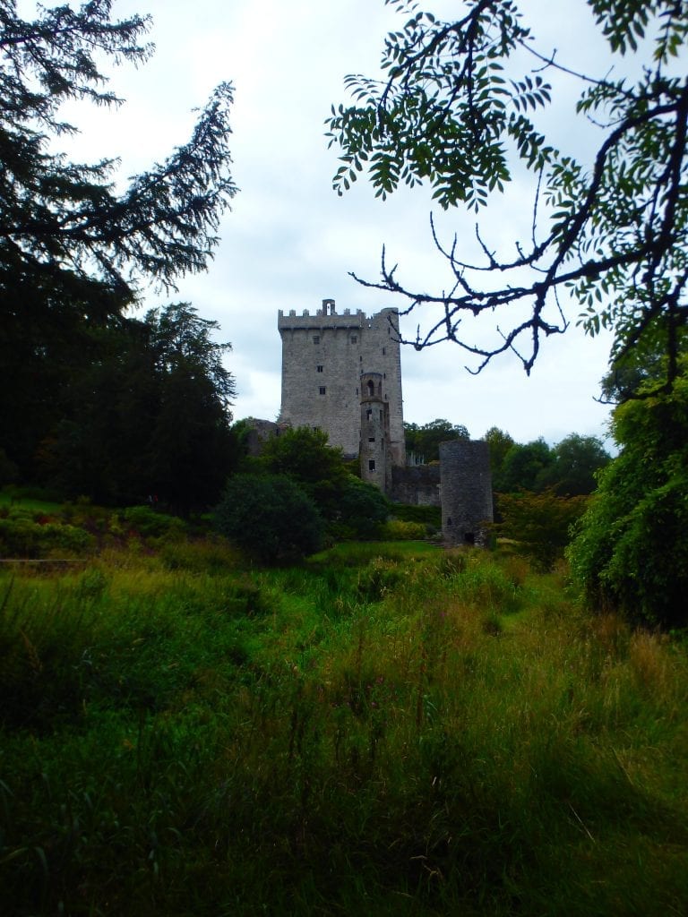 blarney castle from the stone bridge