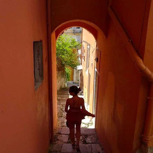 streets of corfu town