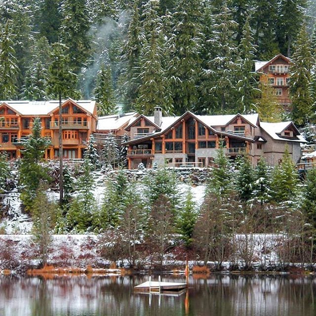 living in a ski resort, whistler, canada, british columbia