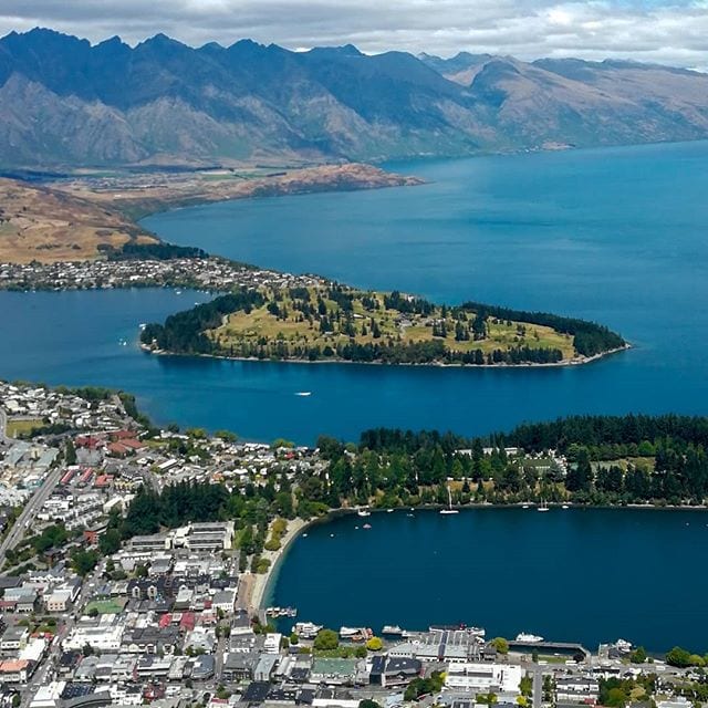 The town of Queenstown 