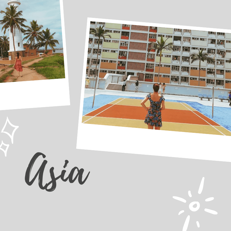 destinations we visited in asia