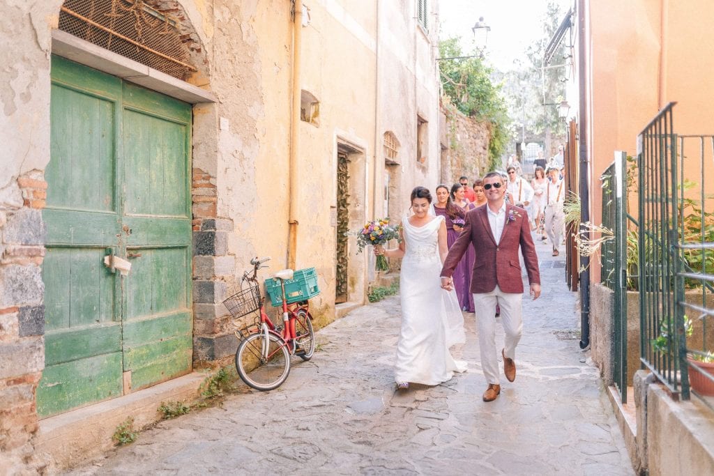 Wedding couple Cinque Terre 