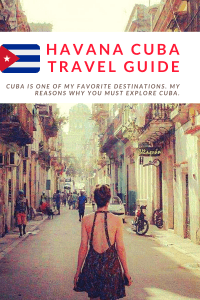 Cuba is one of my favourite destinations ever. I haven't stopped thing about Cuba since I've returned. Here's my reasons why you must travel to Cuba.